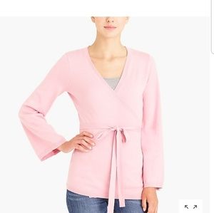 J Crew Wrap Cardigan (black)